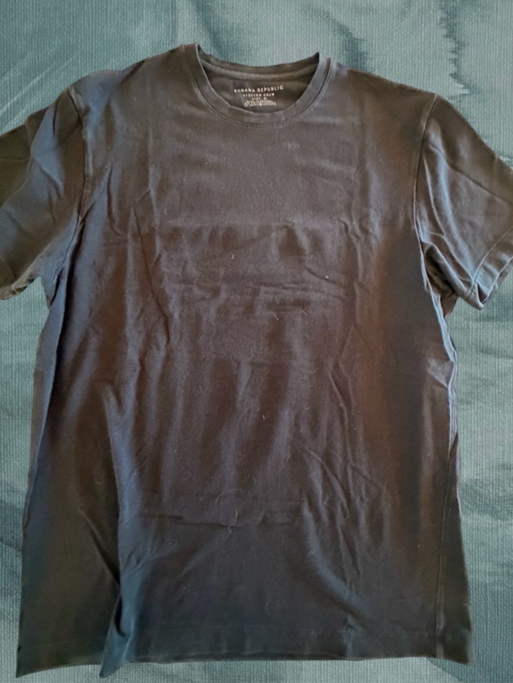 Banana Republic Men’s Charcoal Short Sleeve Crew Tee, Men’s Sz XL